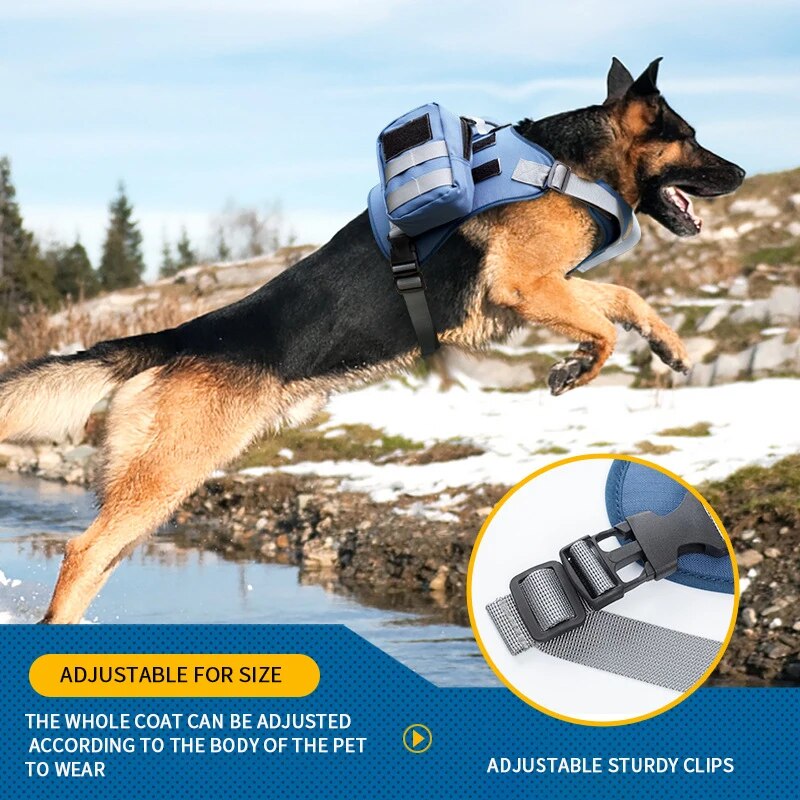 Dog Harness Vest Adjustable Pet Chest Strap Harness Reflective