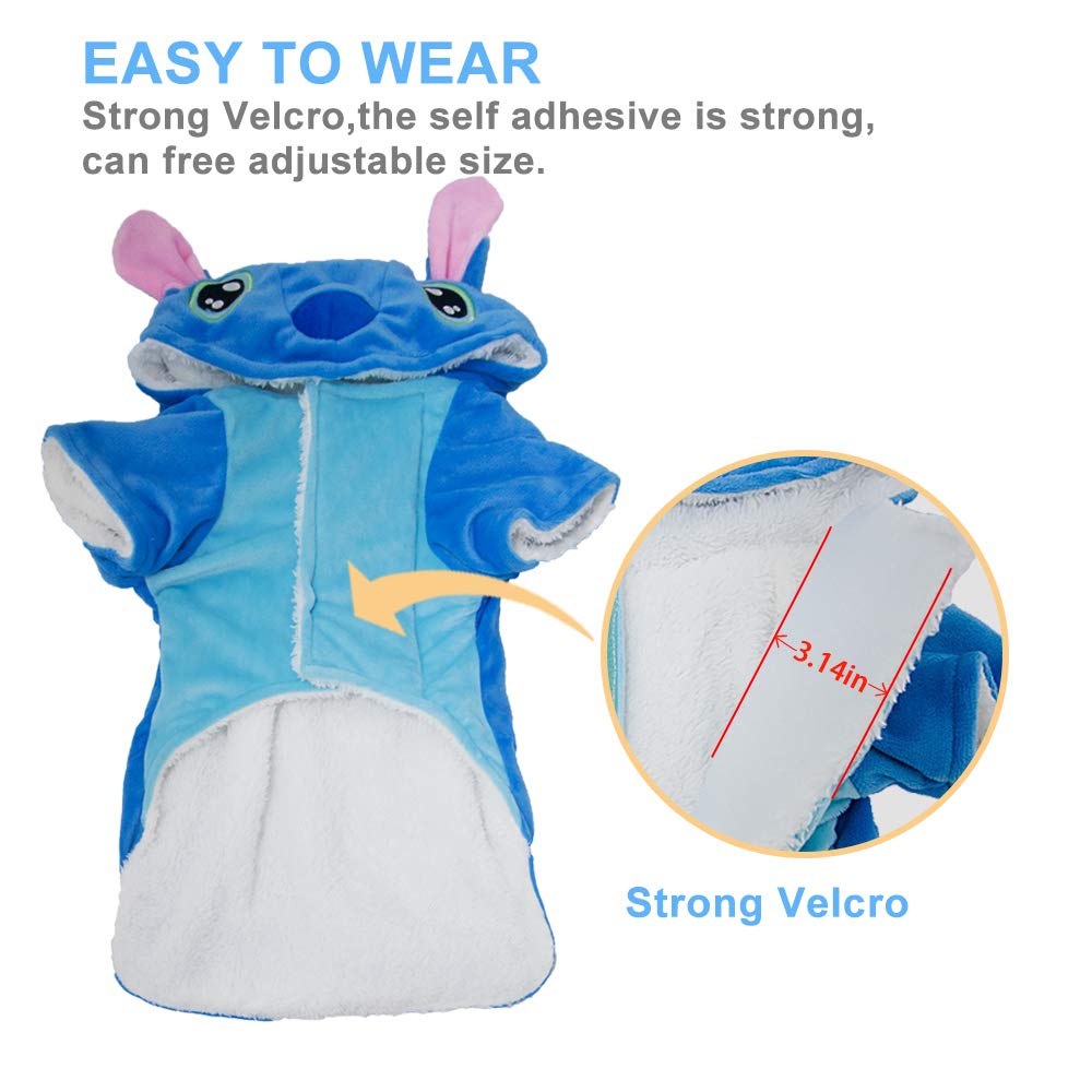 Dog Hoodie Dog Halloween Costume Xmas Pajamas Outfit Pet Coat