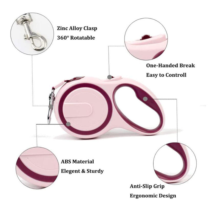 Dog Leash Automatic Retractable Pet Dog Cat Leash Dog Walking Leash