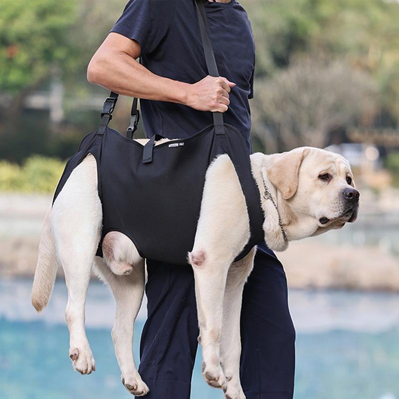 Dog Lift Harness For Large Dogs Sling Dog Walking Assistance Adjustable Pet Support Harness