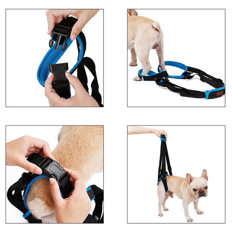 Dog Lift Harness For Large Dogs Soft Padded Adjustable Dog Back Leg Sling Dog Leg Support Harnesses