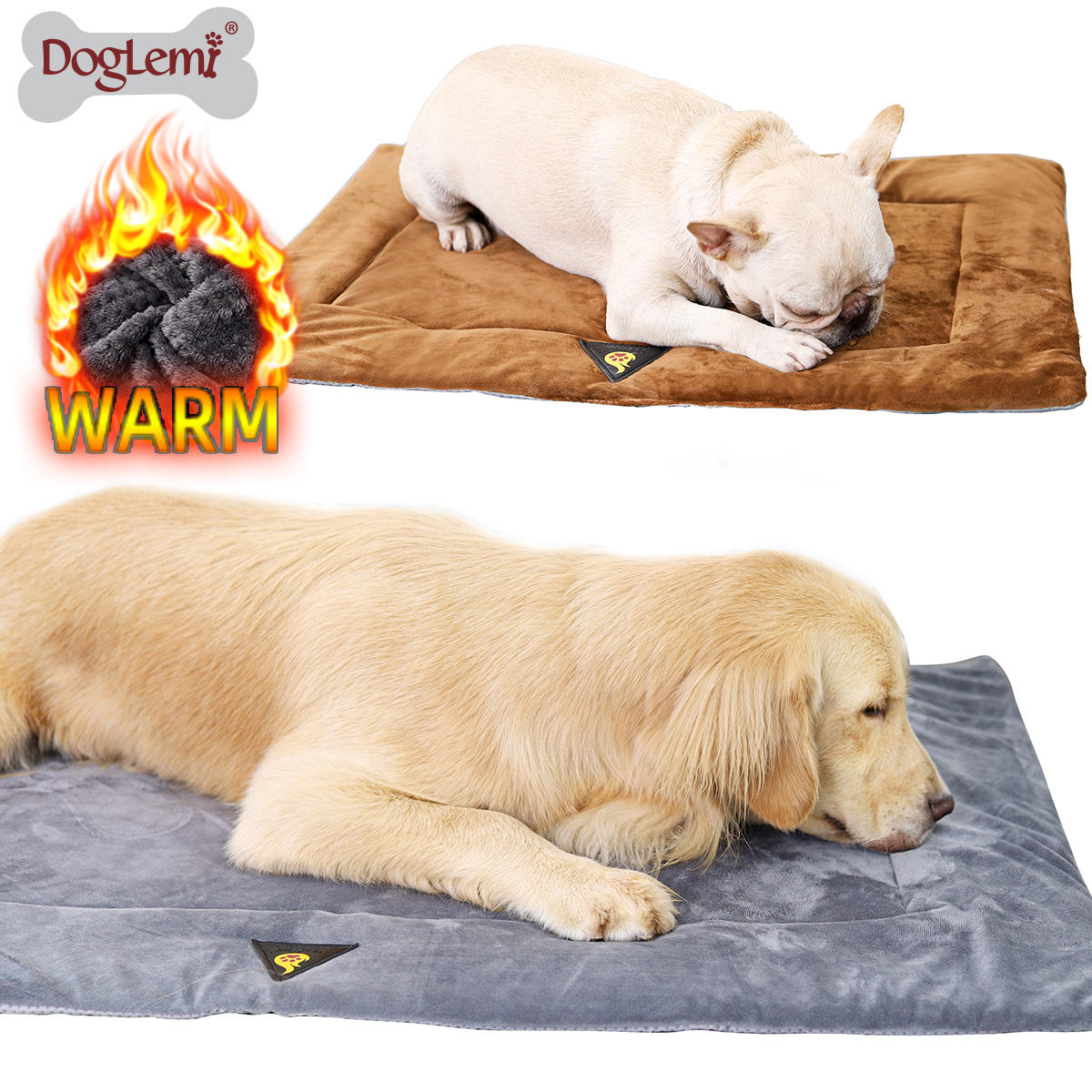 Dog Mats Thermal Plush Comfortable Winter Dog Cushion