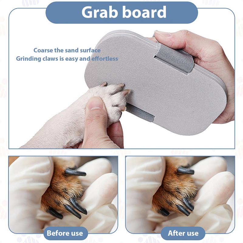 1pc Dog Nail File Pet Dog Grooming Tool Detachable Paw Trimmer