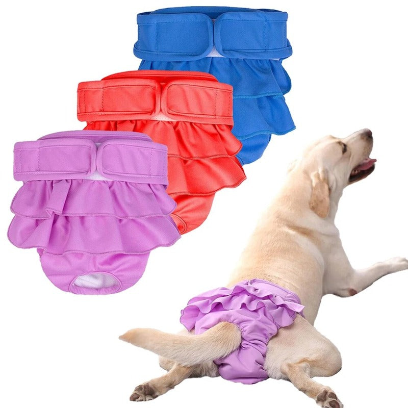 Dog Panties Diapers Reusable Washable Female Dogs Physiological Pant