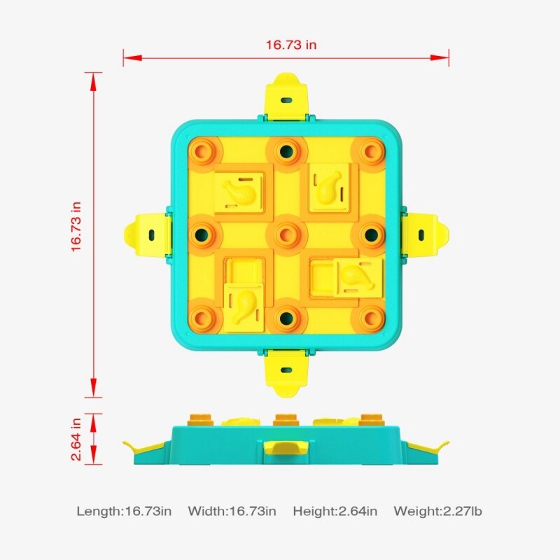 Dog Puzzle Toys Dog Slow Food Bowl