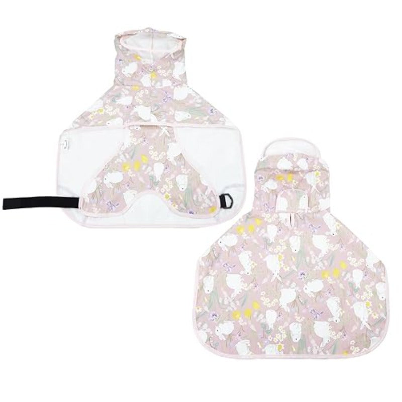 Dog Raincoat Transparent Brim Waterproof PU Pet Dog Clothes Jacket