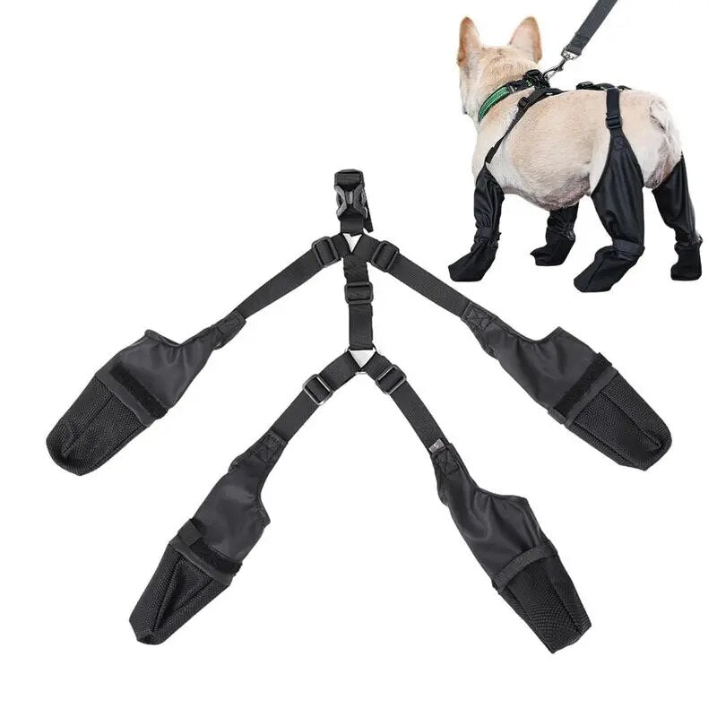 Dog Shoes Waterproof Adjustable Breathbale Dog Boots
