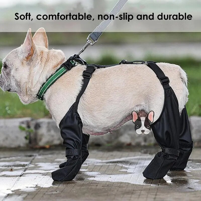 Dog Shoes Waterproof Adjustable Breathbale Dog Boots