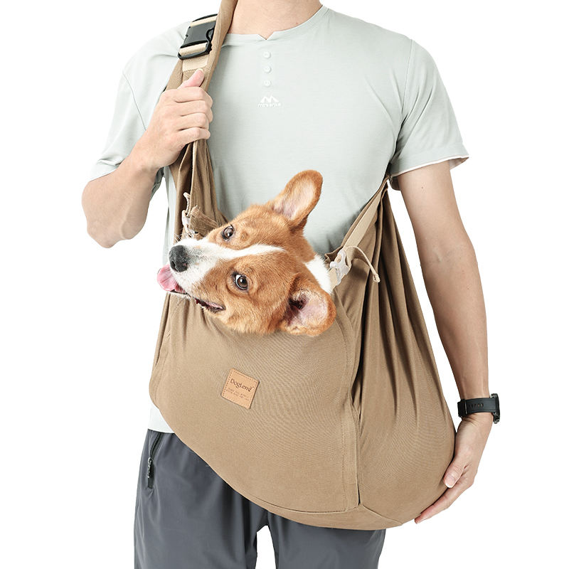 Dog Sling Bag Adjust Pets Carrier Bag Dog Travel Bag For Medium Large Dogs