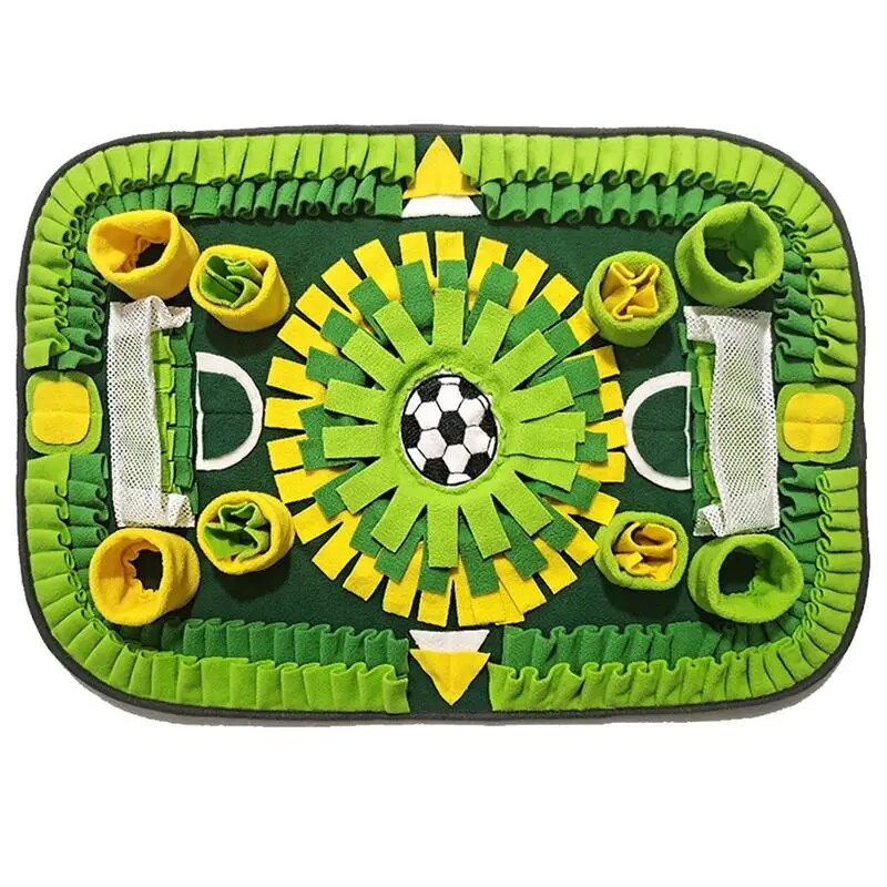 Dog Sniff Mat Dog Sniffing Pad Football Stadium Design Interactive Feed Game