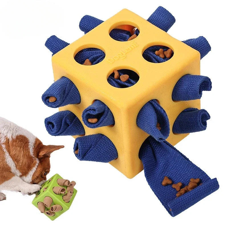 Dog Sniffing Rubik's Cube Toy Pets Boredom Interactive Toy