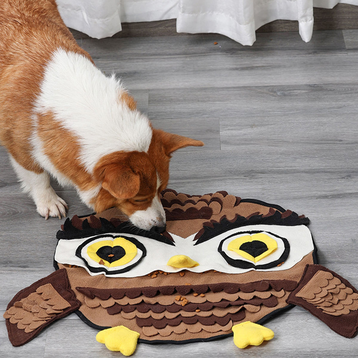 Dog Snuffle Mats Lick Pad Anti-slip Bottom Pet Dog Puzzle Snuffle Mat