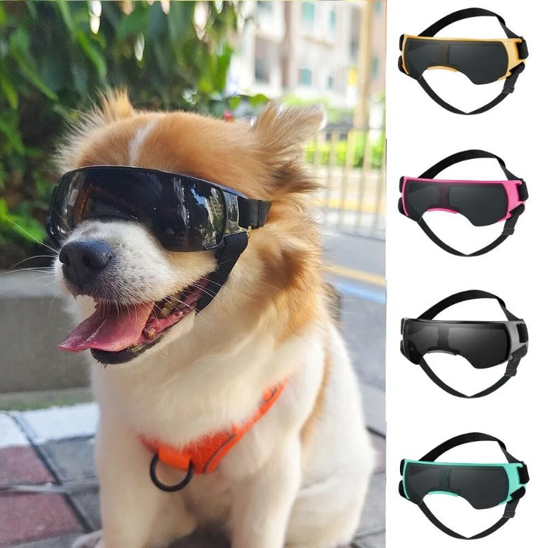 Dog Sunglasses Uv Protection Windproof Goggles Pet Eye Wear