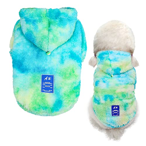 Dog Tie Dye Sweater Skin Friendly Soft Breathable Stretch Fleece