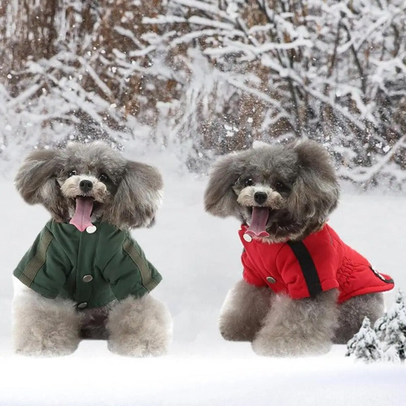 Dog Winter Coat Windproof Warm Thick Dog Jacket With Hood