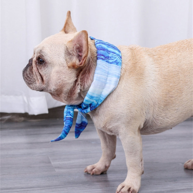 Dog Cooling Bandana Outdoor Heatstroke Prevention Cooling Towel