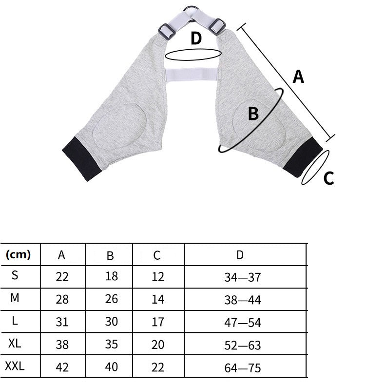 Dog Elbow Protector Comfortable Adjustable Cotton Pet Knee Protecto