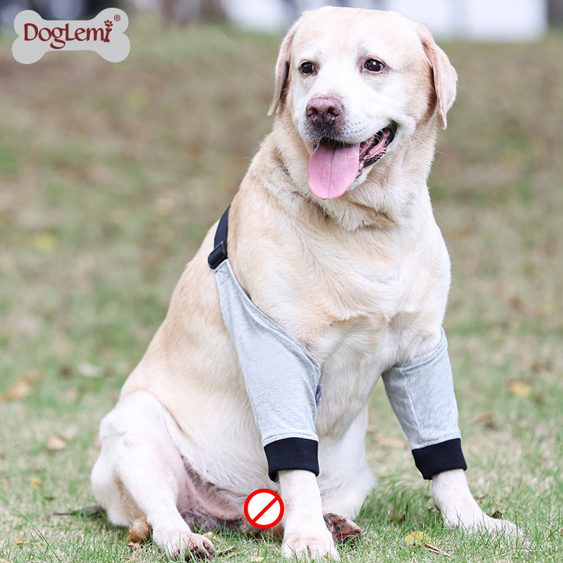 Dog Elbow Protector Comfortable Adjustable Cotton Pet Knee Protecto