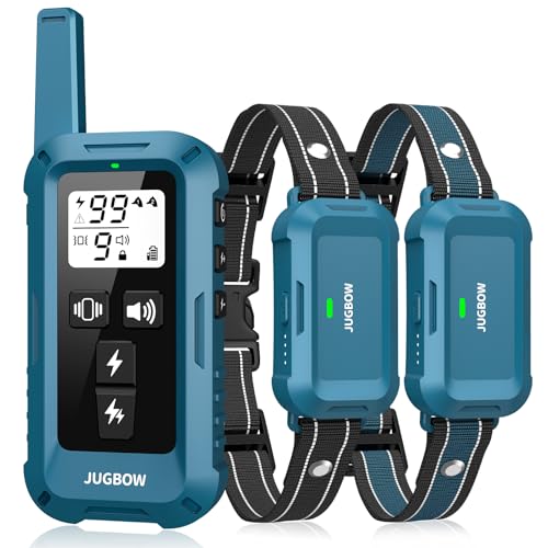 Dog Training Collar with Remote Dog Shock Collar 2 Dogs with 4 Training Modes