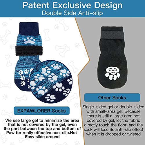 Double Side Anti-Slip Dog Socks Dog Booties for Hot Pavement