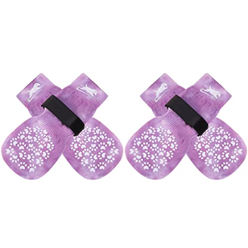 Double Side Anti-Slip Dog Socks Dog Booties for Hot Pavement