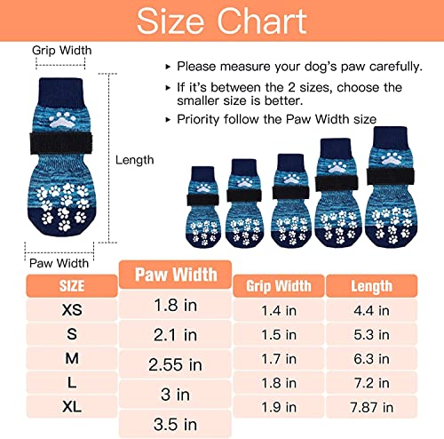 Double Side Anti-Slip Dog Socks Dog Booties for Hot Pavement