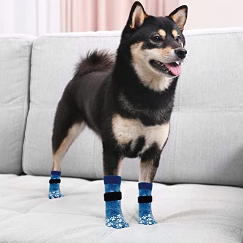 Double Side Anti-Slip Dog Socks Dog Booties for Hot Pavement