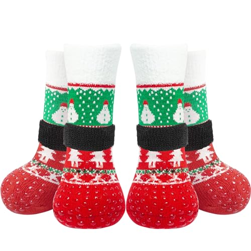 Double Side Anti-Slip Dog Socks Dog Booties for Hot Pavement