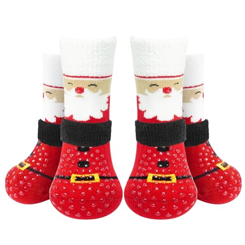 Double Side Anti-Slip Dog Socks Dog Booties for Hot Pavement