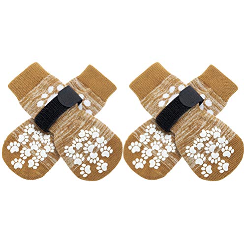 Double Side Anti-Slip Dog Socks Dog Booties for Hot Pavement