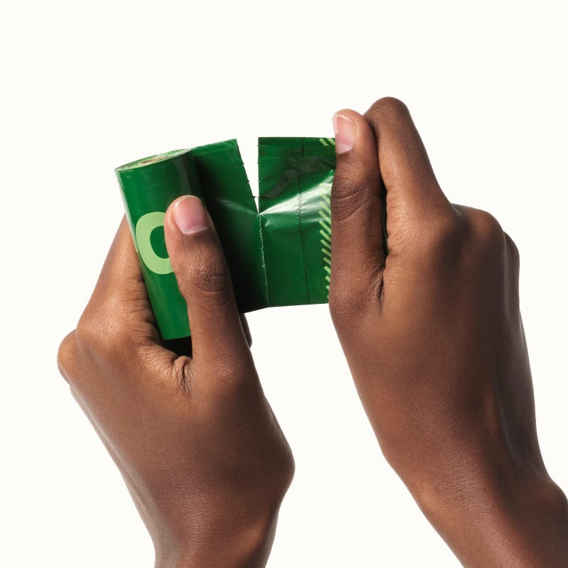 Dog Poop Bags Set Perfect Dog-Walking Bundle - Includes 1 Poop Bag Dispenser and Waste Bags