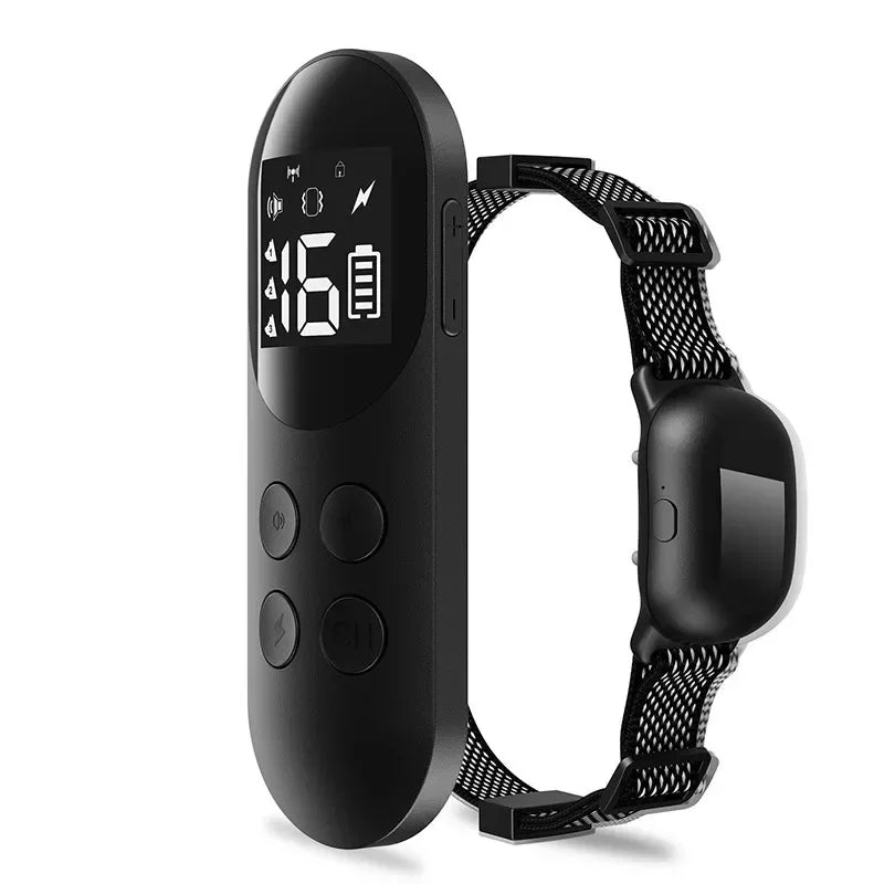 Professional Dog Training Collar Waterproof Rechargeable Dog Shock Collar with Remote and Auto Modes Collar