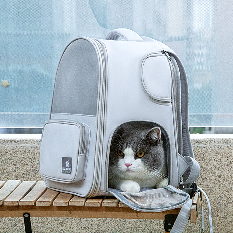 Expandable Pet Designer Dog Bag Pet Strollers Dog Cat Backpack