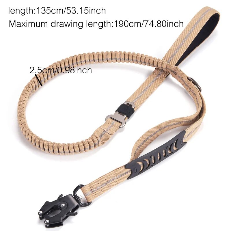 4 in 1 Explosion-proof Dog Leash With Car Safety Clip