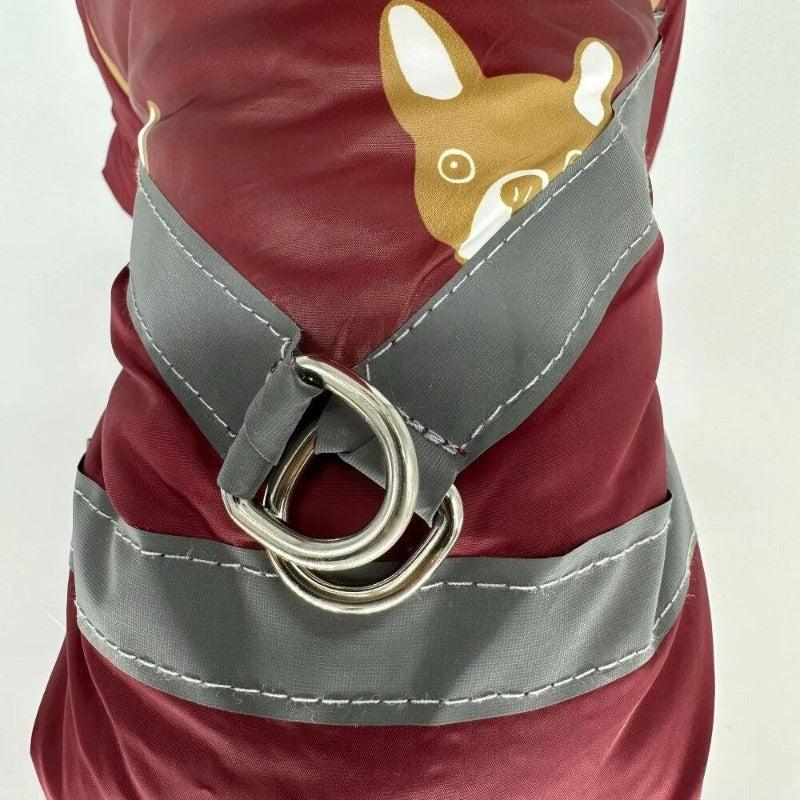 Fall and Winter Reflective Warm Four Legged Dog Clothes