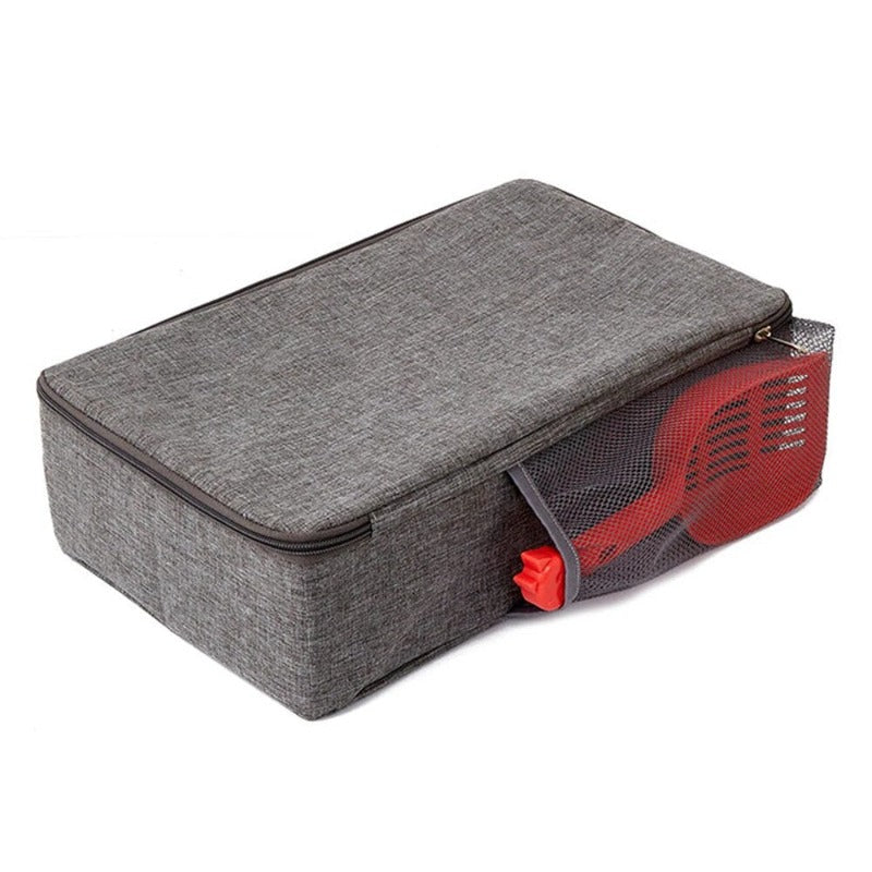 Portable Foldable Cat Travel Litter Box With Zipper Waterproof Oxford Cloth PP Board