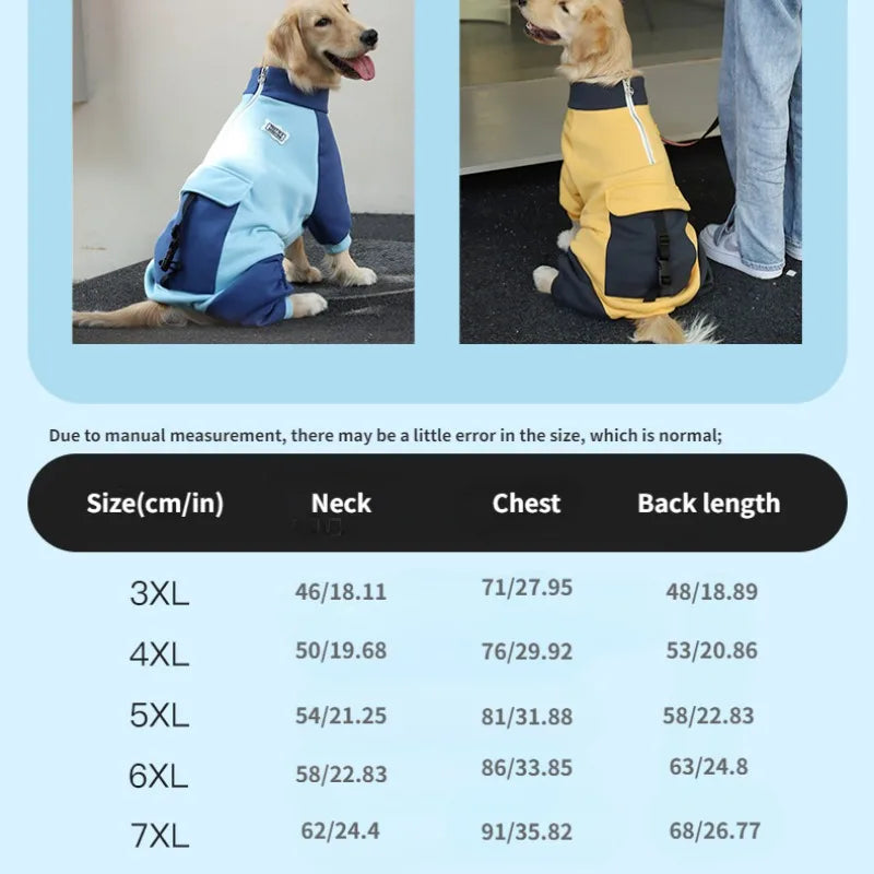 Winter Dog Coat Jacket Costume Apparel Sweatshirt Warm