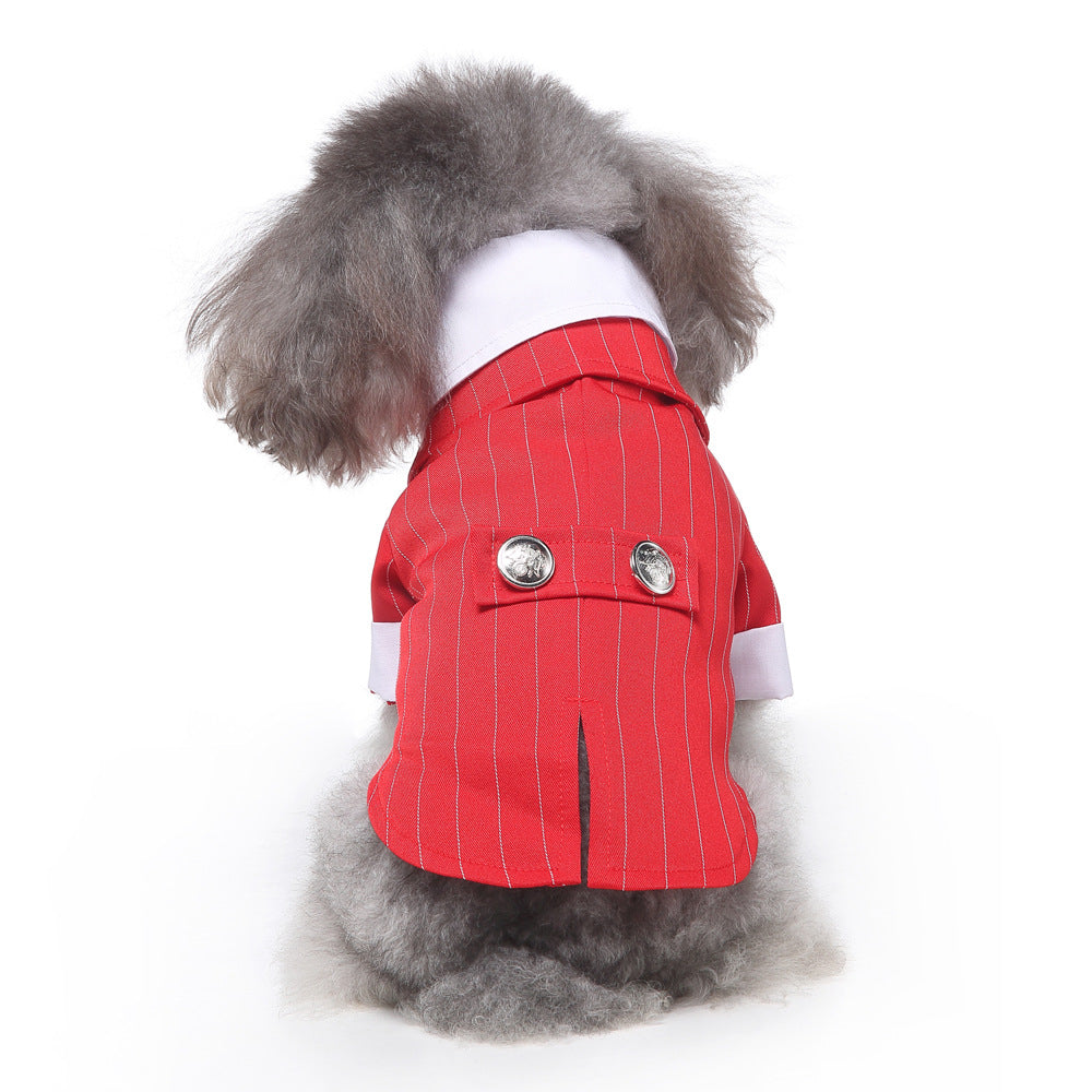Gentleman Pet Dog Clothes Dog Pet Wedding Suit