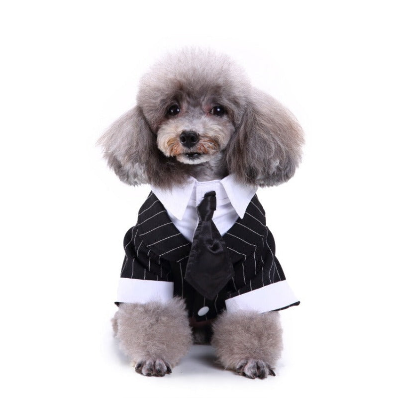 Gentleman Pet Dog Clothes Dog Pet Wedding Suit