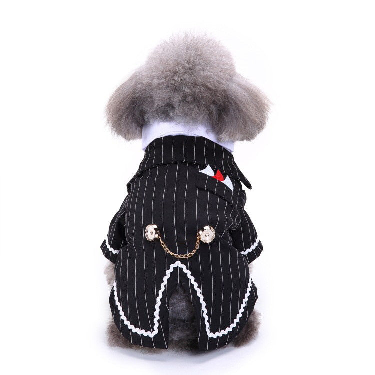 Gentleman Pet Dog Clothes Dog Pet Wedding Suit