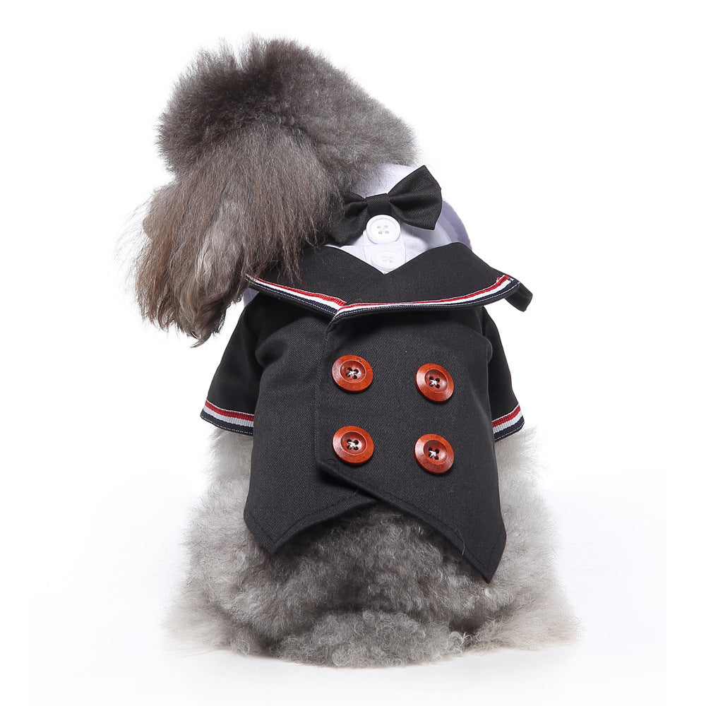 Gentleman Pet Dog Clothes Dog Pet Wedding Suit