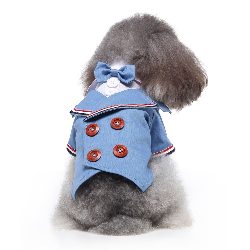 Gentleman Pet Dog Clothes Dog Pet Wedding Suit