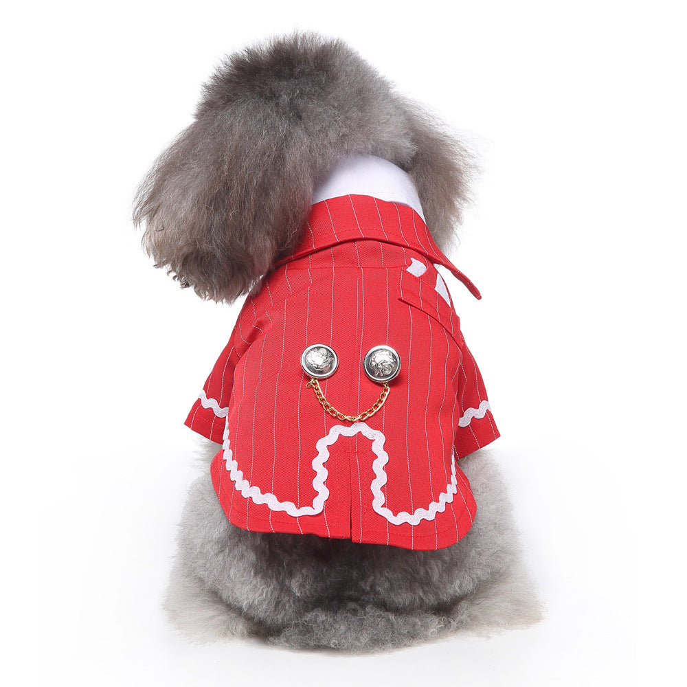 Gentleman Pet Dog Clothes Dog Pet Wedding Suit