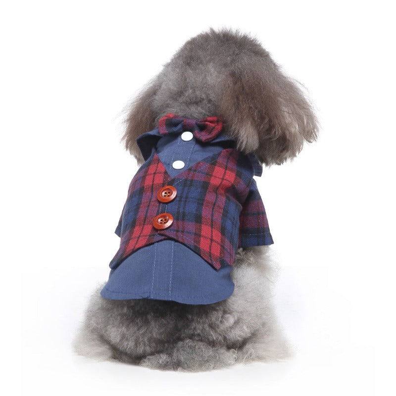 Gentleman Pet Dog Clothes Dog Pet Wedding Suit