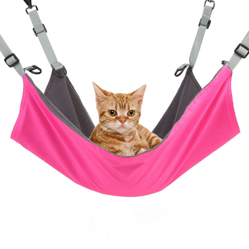 Hanging Pet Cat Hammock Adjustable Pet Cat Bed