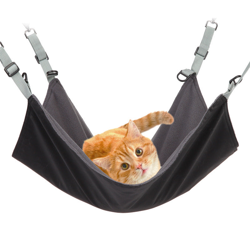Hanging Pet Cat Hammock Adjustable Pet Cat Bed
