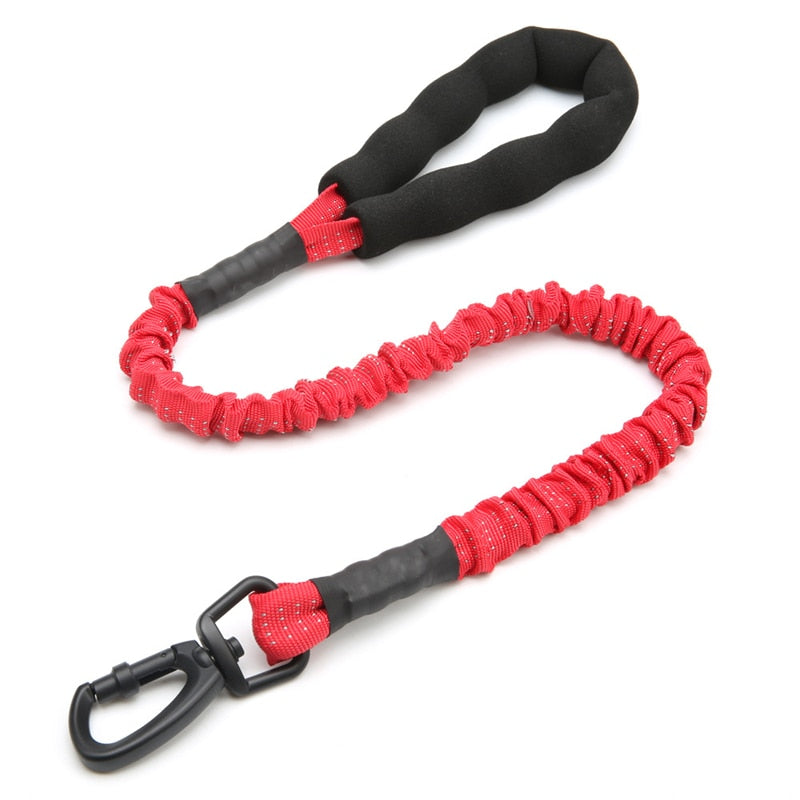 Heavy Duty Large Dog Leash Elasticity Bungee Dog Training Leash