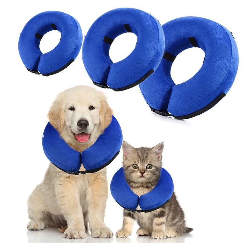 Inflatable Pet Collar Anti-bite Neck Elizabethan Collar