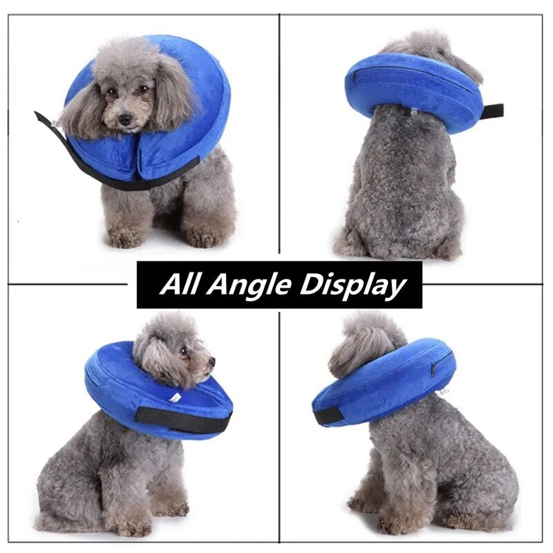 Inflatable Pet Collar Anti-bite Neck Elizabethan Collar
