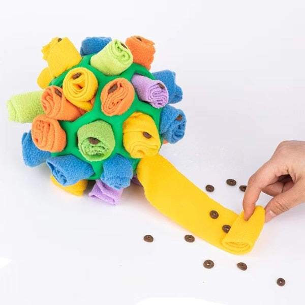 Pet Snuffle Ball Toy Interactive Dog Puzzle Toys Pet Toy Slow Feeder